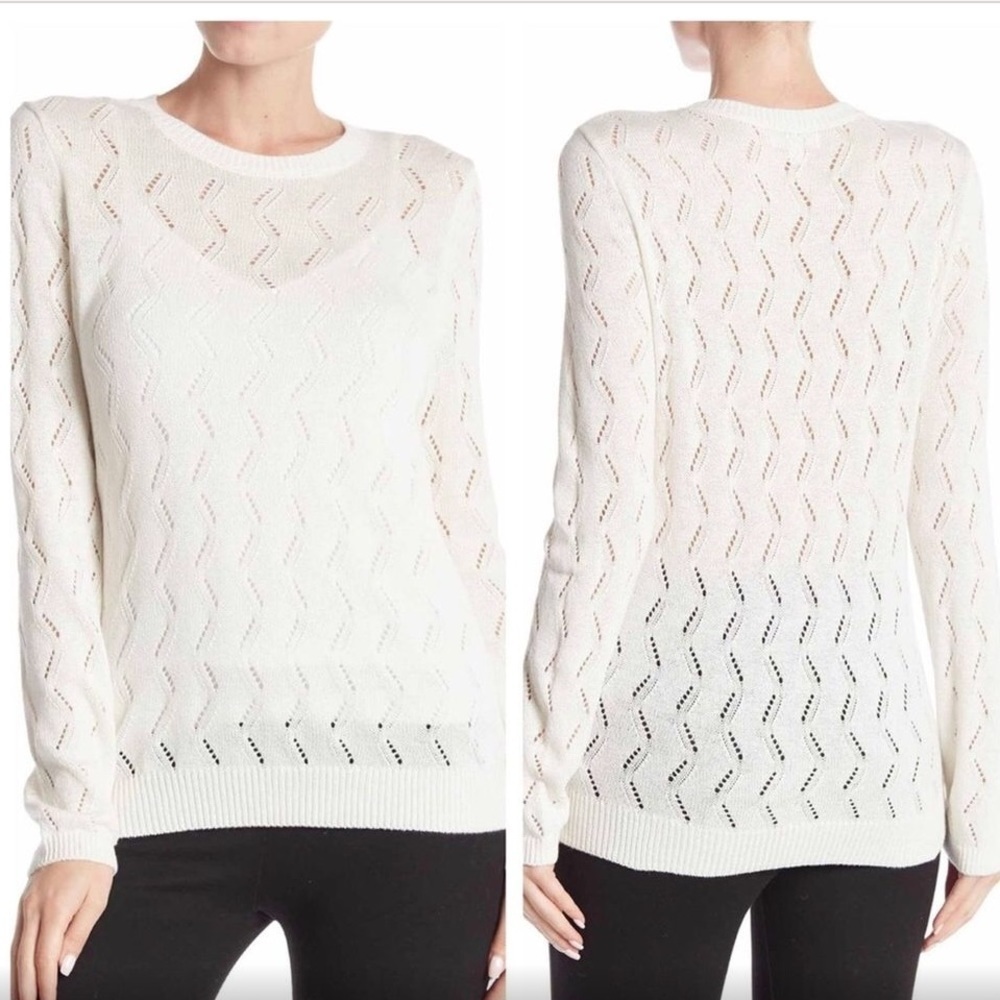 14th &UNION Nordstrom Ivory Pullover Sz Small